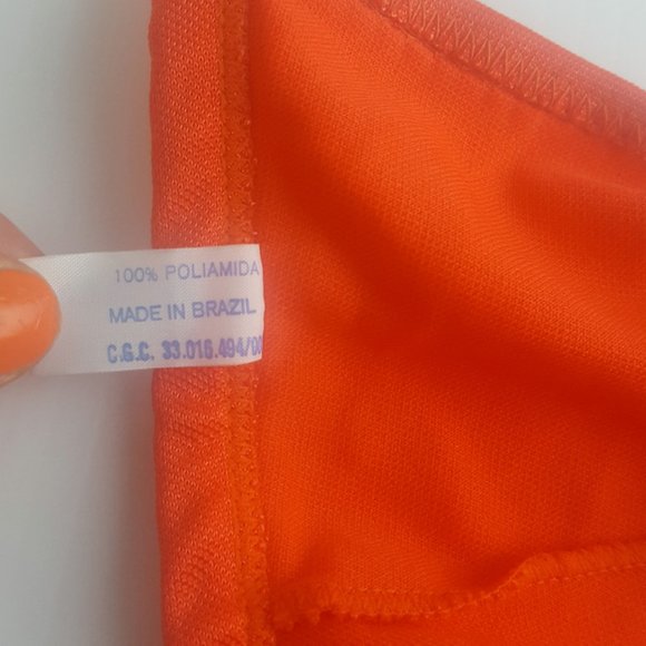 Du Loren Orange 2 piece Swimsuit - Picture 9 of 12